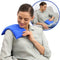 Nature Creation Reusable Microwave Heat Pad, Microwave Heating Pad for Neck & Shoulders, Cold Compress & Hot Pack, Blue