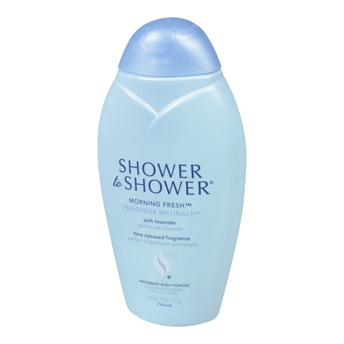 Shower To Shower Absorbent Body Powder, Morning Fresh, 8 oz