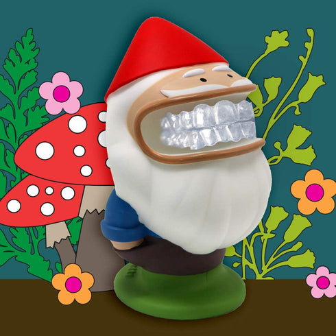 Retainer Buddy Gnome - Sanitary Storage for Retainers, Clear Aligners, and Mouth Guards