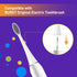 Toothbrush Replacement Heads Compatible with Burst Sonic Electric Toothbrush - Soft Bristles Brush Heads for Deep Cleaning and Teeth Whitening, White