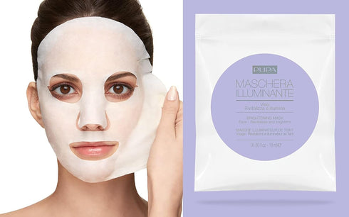 Pupa Milano Brightening Face Mask - Renew Your Skin's Radiance - Unique Peel-Off Formula Requires No Rinsing Or Clean Up - Eliminates Post-Mask Clean Up - Suitable For All Skin Types - 0.6 Oz, 568223