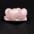 Rose Quartz Double Heart Shape Love Rock Crystal Chakra Stones for Carved Chakra Healing Reiki