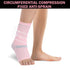 NuCamper Ankle Brace Compression Sleeve for Plantar Fasciitis Relief,Open Toe Compression Socks for Men & Women,Foot