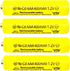 400mAh AAA NiCd 1.2v Rechargeable Batteries Garden Solar Ni-Cd NiCd Light LED U (6)