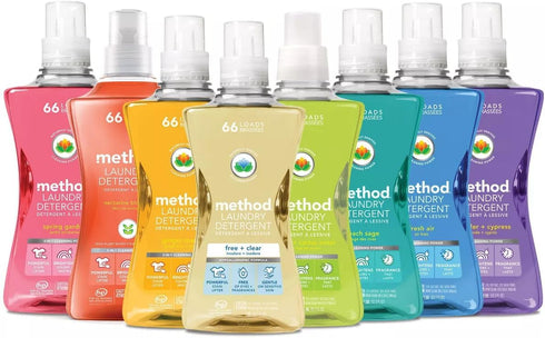 Method 66 53.5 oz Ginger Mango Concentrated Liquid Laundry Detergent Loads - fl