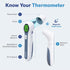 Alcedo Forehead and Ear Thermometer for Adults, Kids, Baby, Digital Infrared Thermometer for Fever, Touchless