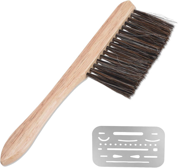 YiePhiot Drafting Brush, Mini Dusting Brushes, Soft Bristles, Drafting Supplies and Architecture Cleaning