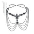 Vintage Flapper Head Chain Masquerade Mask Headpiece, Wedding Bride Hair Jewelry, Rhinestone Headbands