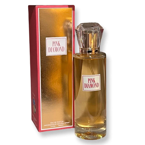 Pink Diamond Eau de Parfum for Women - 3.4 Fl Oz - Top Notes: Orange, Aldehyde, and Lily