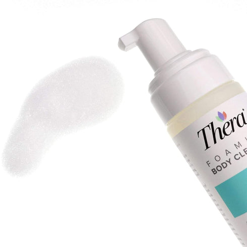 Thera Foaming Body and Hair Cleanser - Rinse-Free Exfoliating Foam, 5 oz, 1 Count