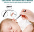 Ear Wax Removal Kit for Adults and Kids, One-Piece Ear Picker Design, Ear Cleansing Brush with Storage Box (White)