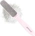 Probelle Double Sided Multidirectional Nickel Foot File Callus Remover - Safe Tool for Instant Results (Pink)