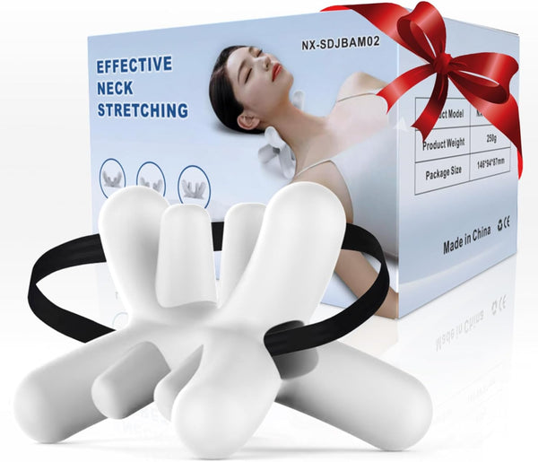 Rongfei Occipital Release Tool,Neck and Shoulder Trigger Point Massager for Headache Relief,Deep Tissue