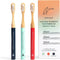 Better & Better Natural Bamboo Toothbrush for Kids, Extra Soft Bristle, Variety Pack of 3