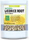 Natural Licorice Root, Cut & Sifted, 4.0oz (114g), 100% Licorice Herbal Root