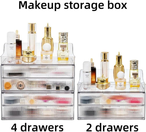 Large Makeup Organizer Countertop, Cosmetic Display Cases, Skin Care Organizer