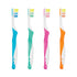 SmileGoods Y253 Child Toothbrush, Soft, Easy Grip, Individually Packaged, Assorted Colors, Bulk Pack of 72