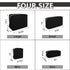 Small Cosmetic Bag Pouch Nylon Travel Toiletry Organizers Bag for Women Girls, Waterproof Mini Makeup Bag Pouch for