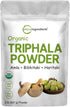 Micro Ingredients Organic Triphala Powder - 2 Pounds, Herbal Adaptogen Supplement for Colon & Immune Health