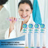 Dual-Clean Replacement Brush Heads for Oral-B Vitality Series, 12 Pcs for Pro 1000, Smart 1500, Genius X