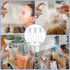 Cosywell TSA Approved Fine Mist Spray Bottles 3.4oz/100ml 3 Pack, Leak Proof Travel Size for Perfume Skincare