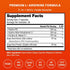 Premium L Arginine Supplement - 5-in-1 Nitric Oxide Supplement - 60 Vegan Capsules for Energy, Blood Flow, Heart Health