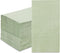 zjdbset 100PCS Disposable Sage Green Guest Napkins Paper Green Disposable Hand Towels Decorative