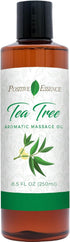 Tea Tree Massage Oil, Body Oil for Massage Therapy with Jojoba, Vitamin E, Essential Oil