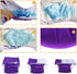 YingXue 2-Pack Reusable Adult Incontinence Diapers with Absorbent Pads Washable Leak-Proof Underwear with Adjustable
