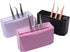 Pretty Memory Tweezer Holder, 6 Holes Lash Tweezer Stand for Eyelash Extensions, Black