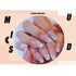 MISUD Medium Length Fake Nails - Pink Glossy Glue on Full Cover Ballerina Artificial Nails, 24pcs