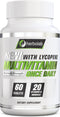 Multivitamin Once Daily, 60 Count, Max Strength Vitamins A, C, D, E, K, B1, B2, B6, B12, Niacin, Calcium