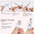 Sopito Finger Splint - 7PCS Finger Support Brace for Broken Fingers, Arthritis Knuckle Immobilization