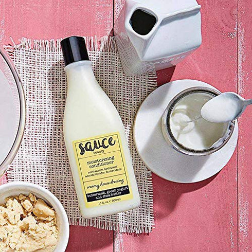 SAUCE BEAUTY Creamy House Dressing Conditioner - 10 Fl Oz Moisturizing Conditioner for Curly Hair with Shea Butter
