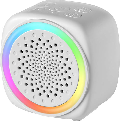 SINGMIO Q9 7 15/30/60 White Noise Machine, Portable Sleep Sound Machine with Color Night Light, Min Timer, Soothing