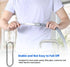 10 Pcs Flexible Drain Brush Set, Pipe Cleaners Brush, Stainless Steel Double-Ended Hose Brush for Home Kitchen