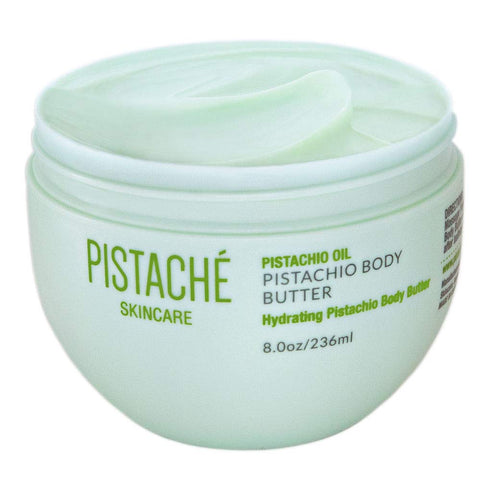 Pistaché Skincare Pistachio Oil Whipped Body Butter Cream - 8.0 oz Moisturizer for Dry Skin