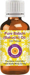 Deve Herbes Babchi Oil, Cold Pressed, Pure, Natural, Lightweight, 30ml (1 oz)