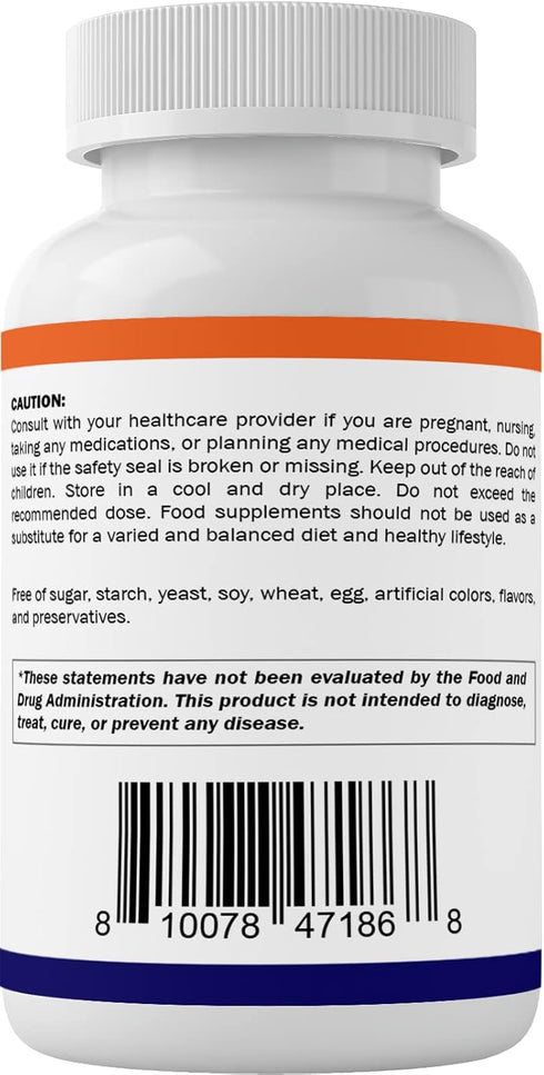 Vitamatic L-Carnitine Fumarate 1000 mg, 120 Vegetable Capsules (2 Bottles)