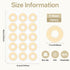 LXUEJIE 75 Count Corn Cushions for Feet, Self-Stick Adhesive Callus Cushions to Protect Sore Spots with Foam Padding