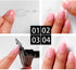 Professional Acrylic False Nail Clippers, Nail Tip Cutter for Acrylic Nails and Manicure Tool (Rainbow)