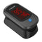 Mibest CN160 Fingertip Pulse Oximeter, Blood Oxygen Saturation Monitor with Batteries Included (Black)