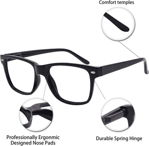 OCCI CHIARI Reading Glasses for Men and Women, Couple Readers 0 1.0 1.25 1.5 1.75 2.0 2.25 2.5 2.75 3.0 3.5 4.0 5.0 6.0