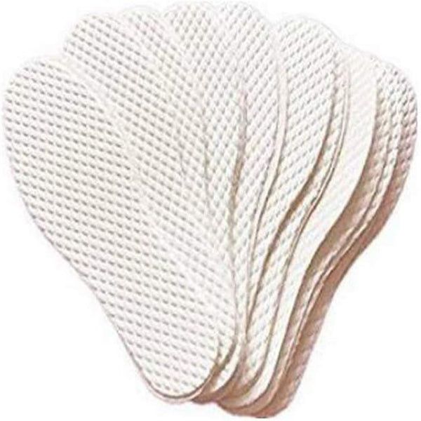 10 Pairs Disposable Breathable Barefoot Insoles for Women, Comfortable Shoe Insert Pads for Running Walking