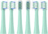 Replacement Toothbrush Heads, Green 6 Pack Compatible with Colgate Hum Connected Smart Battery Toothbrush