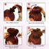 IKOCO U Shaped Hair Pins | 2.4inch Hair Pins for Women with Storage Box, Brown