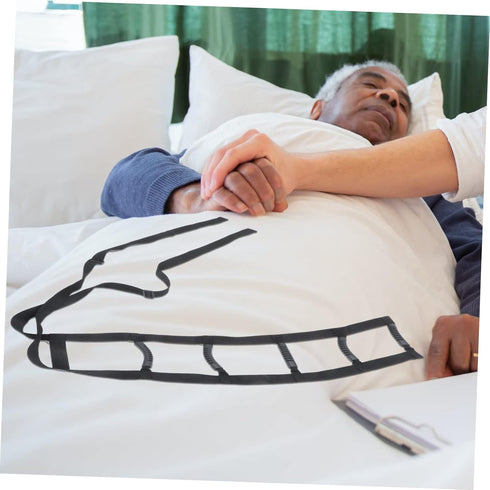 Oxford Bed Ladder with Hand Grips Durable Support Straps for Elderly for Mobility Users Easy to Install and Adjust