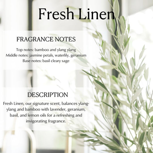 L'avant Collective Laundry Oil Fresh Linen - Luxury Deep Cleaning & Odor Defense Essential Oil, 1oz