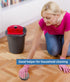 Steel Wool Scrubber, 24 Pads for Cleaning Dish Pots Pans Grills, Stainless Steel Scrubber for Kitchen Sinks Cleaning