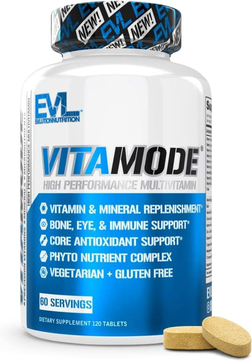 EVL Advanced Daily Multivitamin - Men's Multivitamin with Essential Minerals Phytonutrient Complex